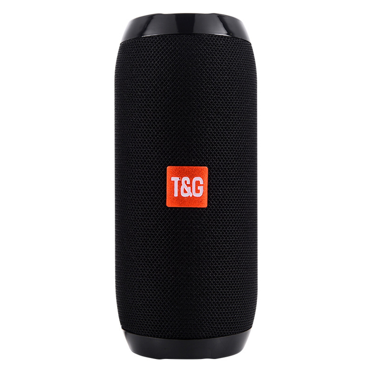 Parlante portátil bluetooth TG117 clindro vertical negro 