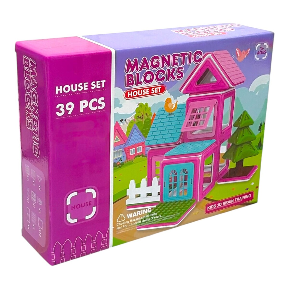 Juego Magnetico Casa 39 Pcs 