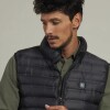 Chaleco Hombre Nylon Polanco Negro