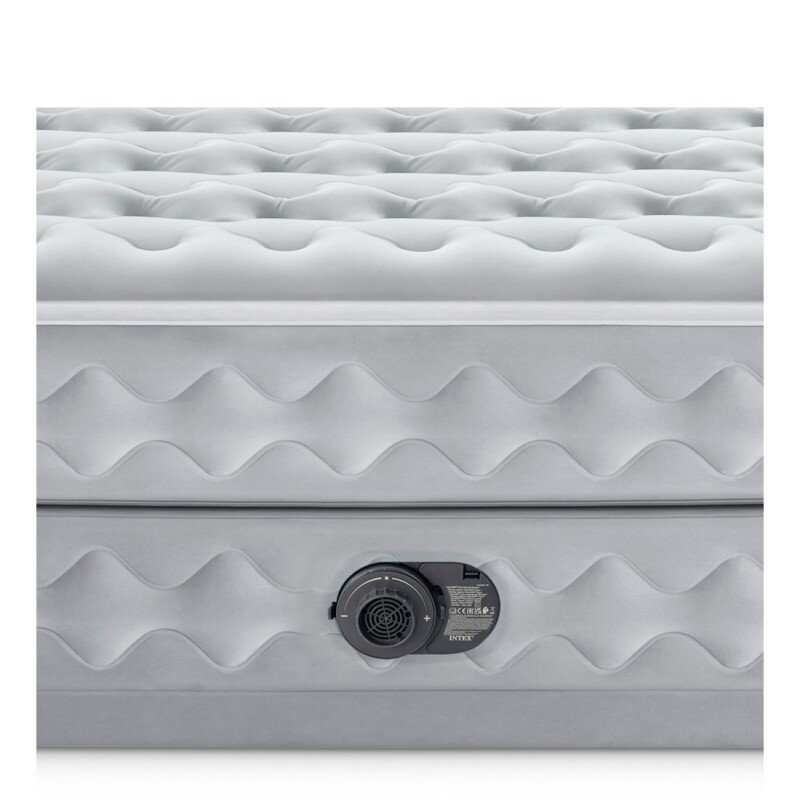 INTEX COLCHON DURA-BEAM DELUXE SUPREME AIR-FLOW CON BOMBA 2 PLAZAS QUEEN Intex Colchon Dura-beam Deluxe Supreme Air-flow Con Bomba 2 Plazas Queen