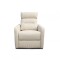 Poltrona Reclinable - Eléctrica 100% de cuero - Virgina Beige