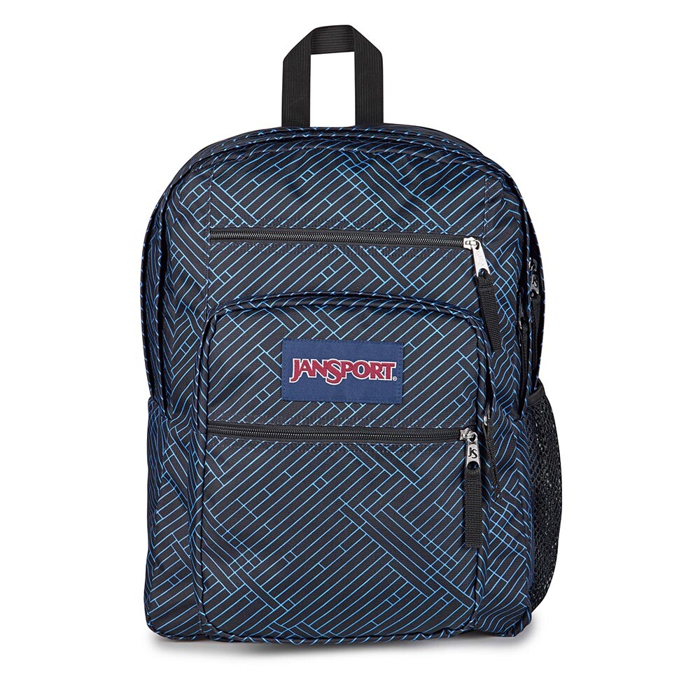 Mochila Big Student Black/Black/Azul
