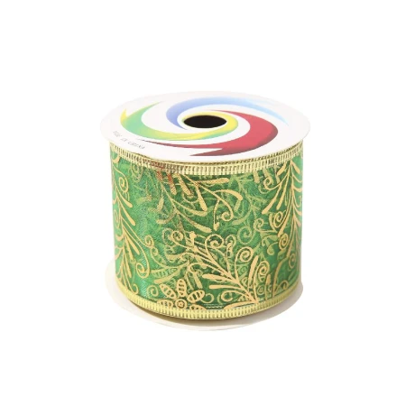 Cinta Organza Con Diseños Rollo X 6,3 Cm X2,7mt Cinta Organza Con Diseños Rollo X 6,3 Cm X2,7mt