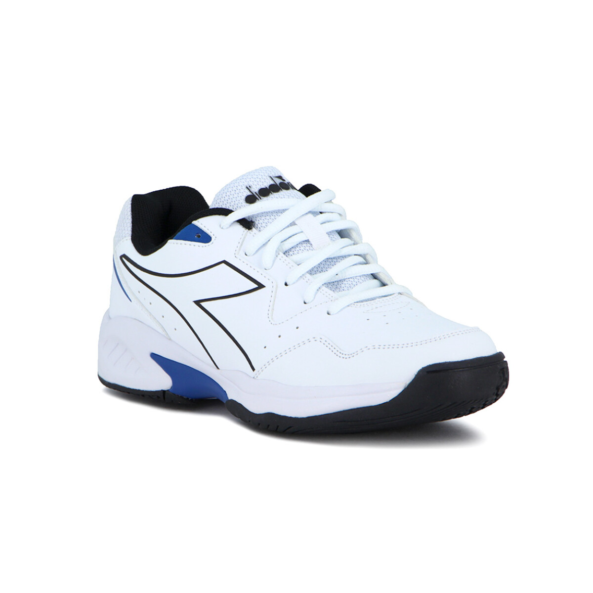 Diadora Calzado Deportivo Tennis VOLEE 6 - Man - Blanco-Negro 