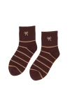 Meidas Rayadas Marron
