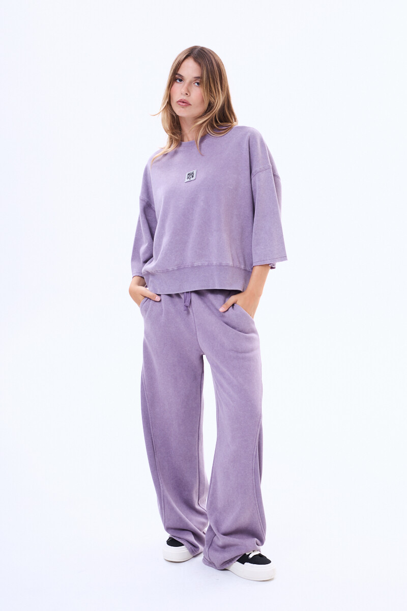 Buzo de felpa Guatape Lila