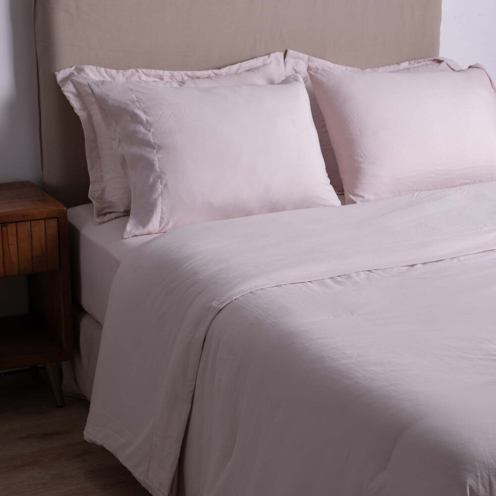 JUEGO DE SABANAS KING POLIESTER PREWASHED