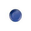 PLATO CERAMICA AZUL P/POSTRE 20.5CM Unica