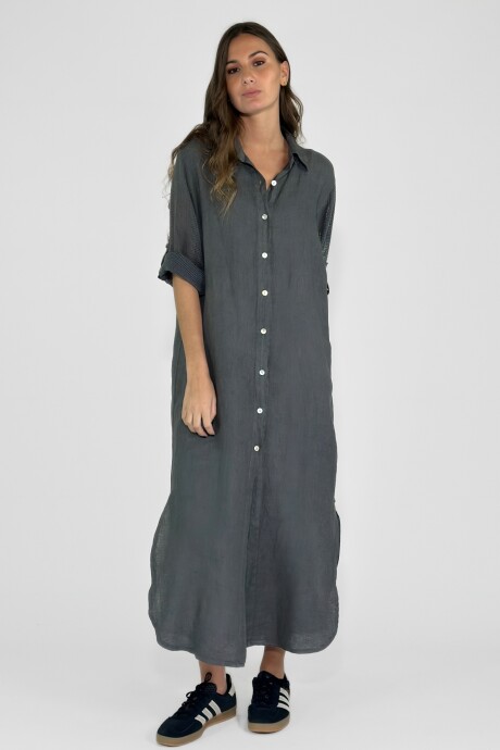 VESTIDO VENETO Gris