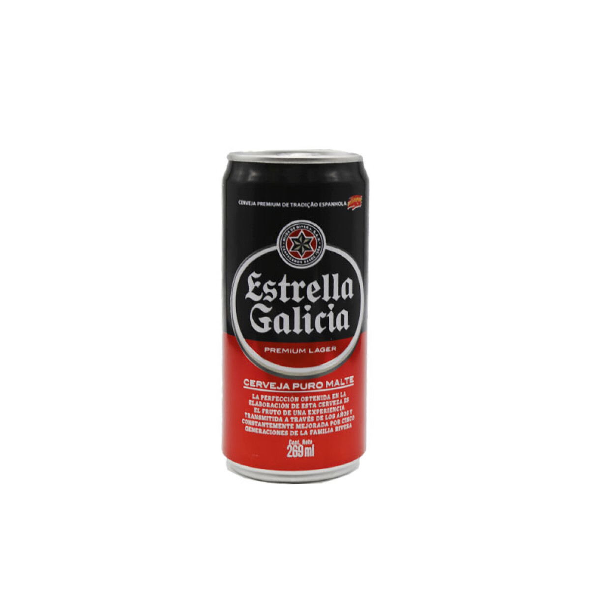 Cerveza ESTRELLA GALICIA 269 ml - Funda x12 
