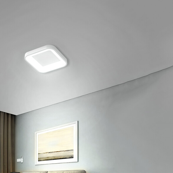 Lámpara de techo LED 45W CCT 3150Lm cuadrada 30cm IX2294
