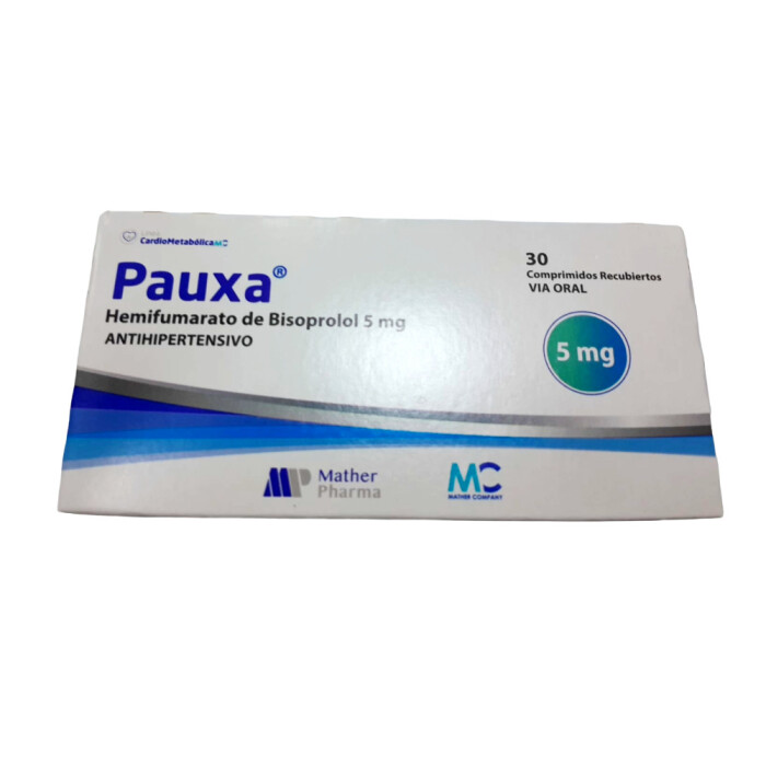 PAUXA 5 MG CJ X 30 COMP única