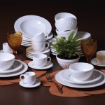 TAZA DE CAFE C/PLATO RAVENA ROMA BLANCO PORTO 72ML TAZA DE CAFE C/PLATO RAVENA ROMA BLANCO PORTO 72ML