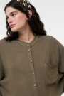 CAMISA CUELLO MAO Verde Militar