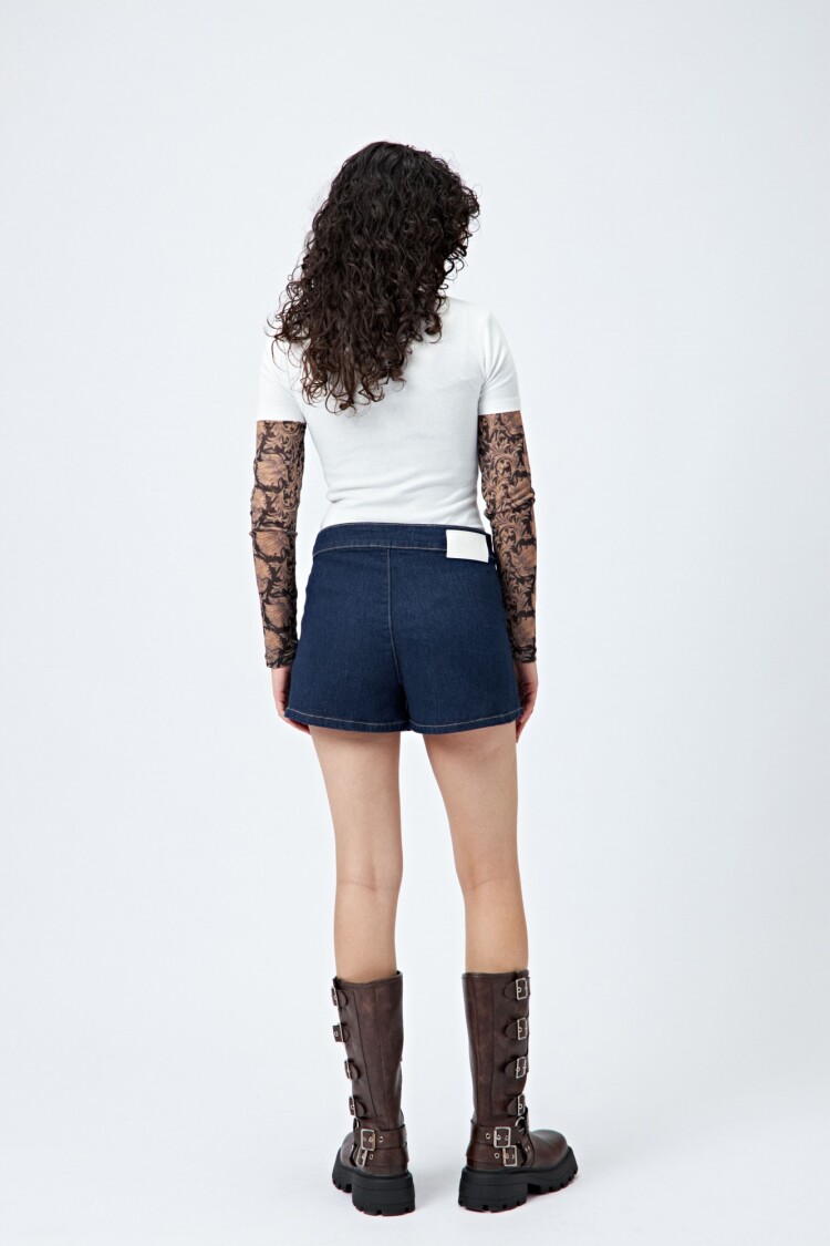 SHORT LIANE Azul Oscuro