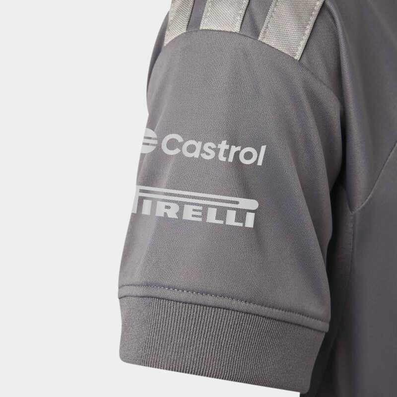 Camiseta Adidas Piloto Audi Revolut F1 Team Gris