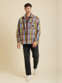 CAMISA JARET RUSTY Azul