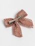 Hebillas Infantiles Con moño Hebillas - Rosa Viejo