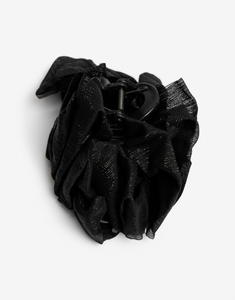 Broche Flores Broche Flores - Negro