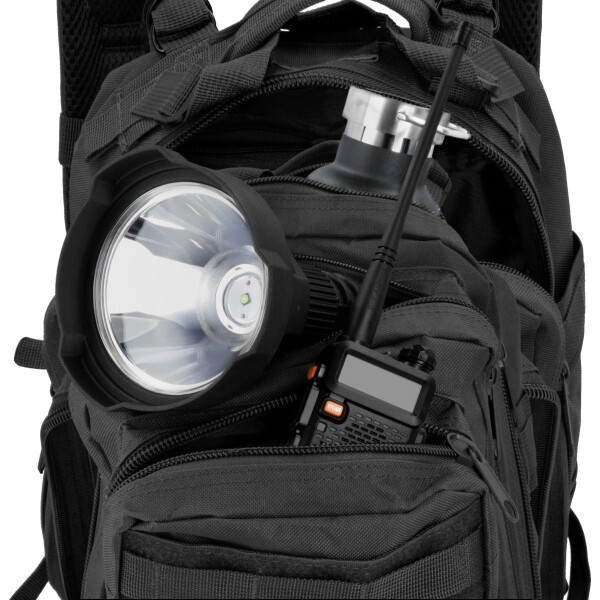 Mochila Táctica Militar Molle 30 Litros Caza Camping Viaje Color Negro Diseño De La Tela Lisa Mochila Táctica Militar Molle 30 Litros Caza Camping Viaje Color Negro Diseño De La Tela Lisa