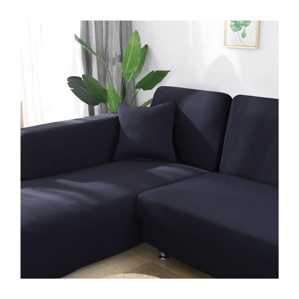 Cubre Sofá Elástico Elastizado Funda 3 Cuerpo Plaza Variante Color Gris Azulado