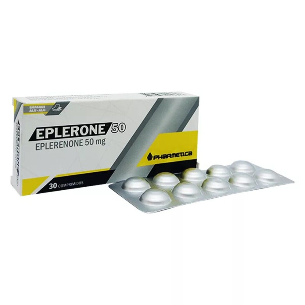 EPLERONE 50 MG. CJ X 30 COMP. única