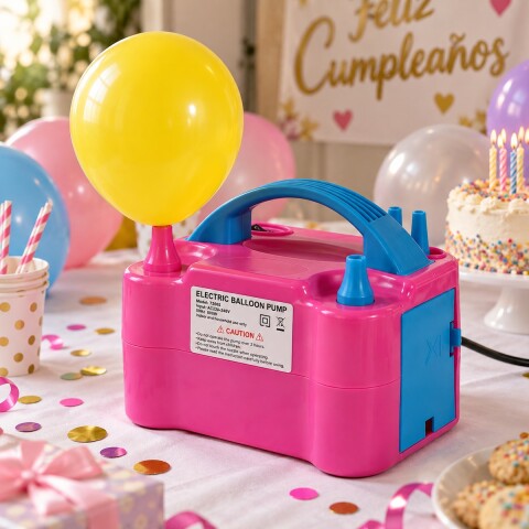 Inflador De Globos Electrico Bomba Eléctrica Fiesta Cotillon Automático 600w Con 2 Inyectores Imback Inflador De Globos Electrico Bomba Eléctrica Fiesta Cotillon Automático 600w Con 2 Inyectores Imback