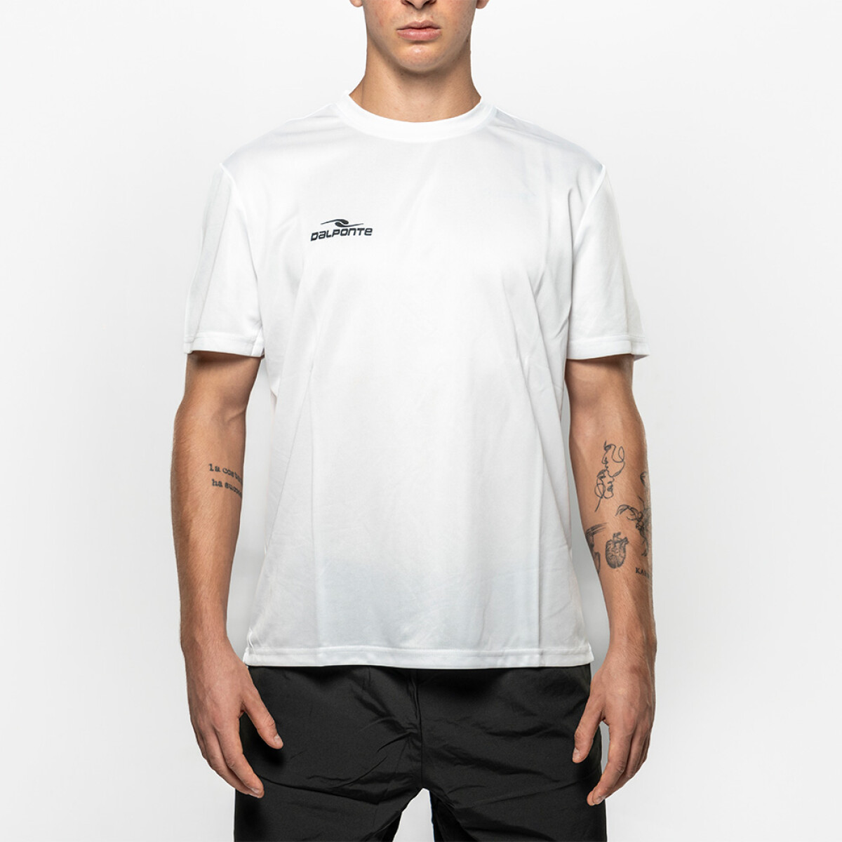 POWER SOCCER JERSEY SOLID BLANCO/NEGRO - BLANCO/NEGRO 