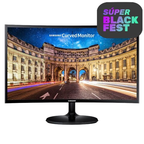 Monitor Samsung Essential 27 Curvo C27f390fh Fhd 60hz MONITOR SAMSUNG ESSENTIAL CURVO 27" F390