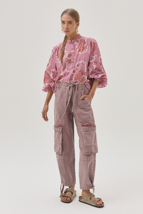 Camisa Lirio Rosa