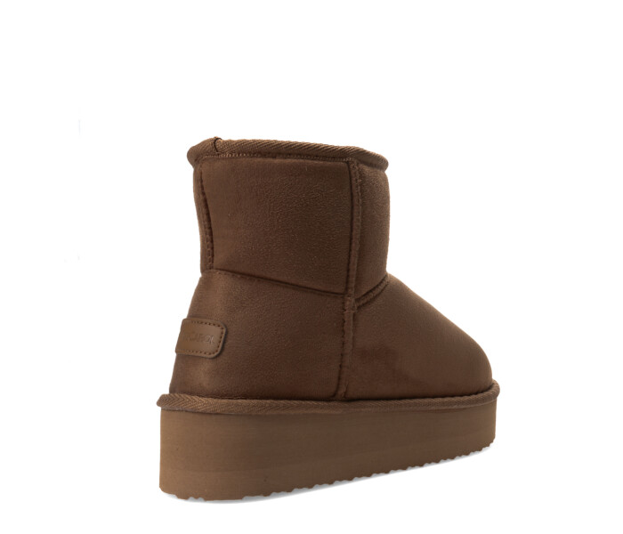 Botas de Mujer Miss Carol Pantu Uma Con Plataforma Tan