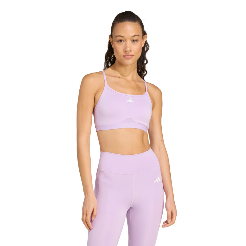 Top de Mujer Adidas Entrenamiento Aeroreact Lila