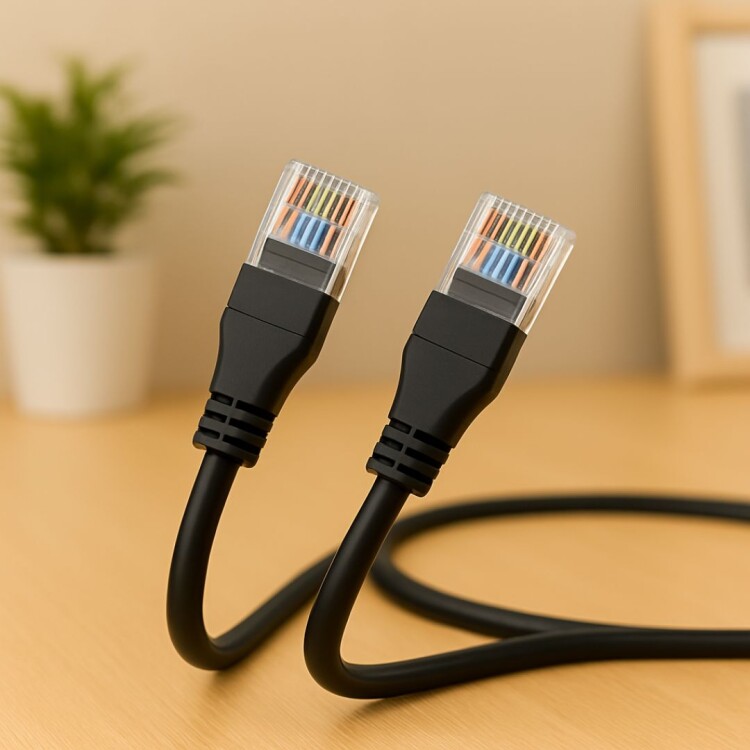 Cable de Red Patch UTP 1,5 metros Vention NEGRO