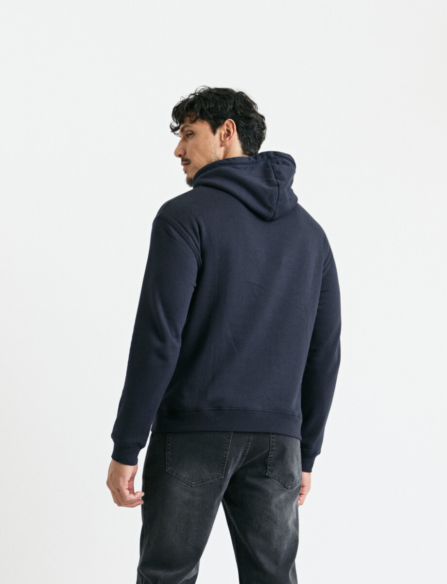 470914 SWEATER CANGURO HARRY Azul Oscuro