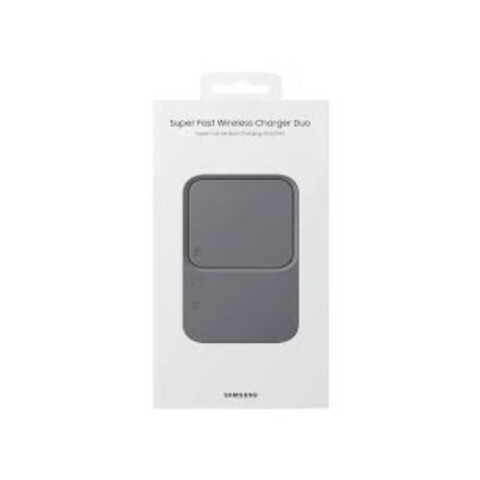 SAMSUNG CARGADOR WIRELESS -22 PAD (15W DUO) DARK GREY Samsung Cargador Wireless -22 Pad (15w Duo) Dark Grey