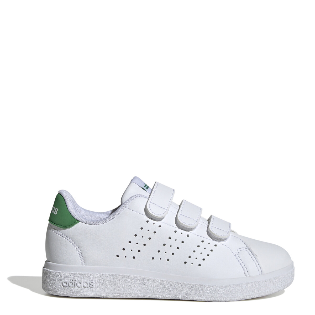 Championes Infantiles Adidas Advantage Base 2.0 - Blanco - Verde 