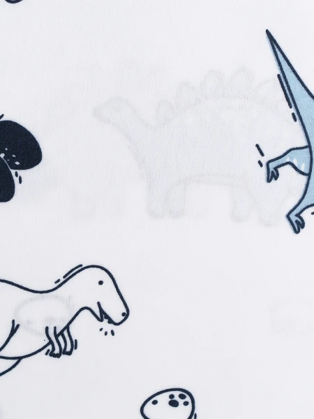 JUEGO DE SABANAS DUO DINOSAURIOS 1 PLAZA CELESTE