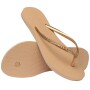Sandalias Havaianas Slim Glitter Ii Mujer Dorado