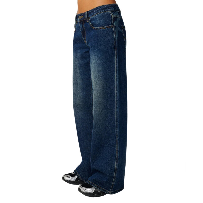 Pantalon Rip Curl Archive: Baggy Low Rise Jean - Azul Pantalon Rip Curl Archive: Baggy Low Rise Jean - Azul