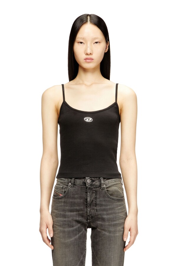 Top Para Mujer T-Hupy-Od Tank Top Negro
