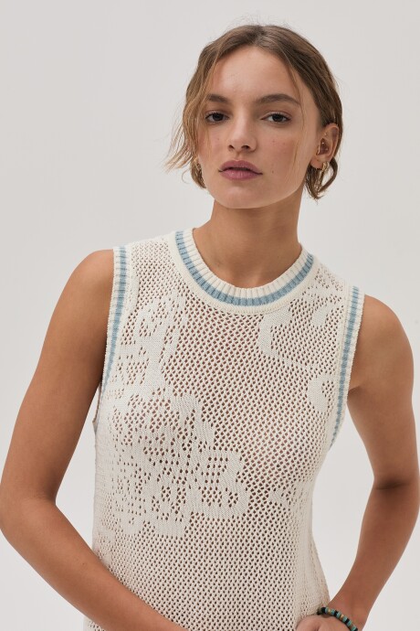 Vestido Acacia Crudo