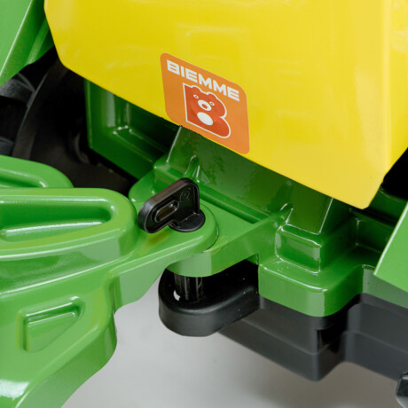 Auto Tractor Excavador A Pedal Infantil Hecho Brasil Verde