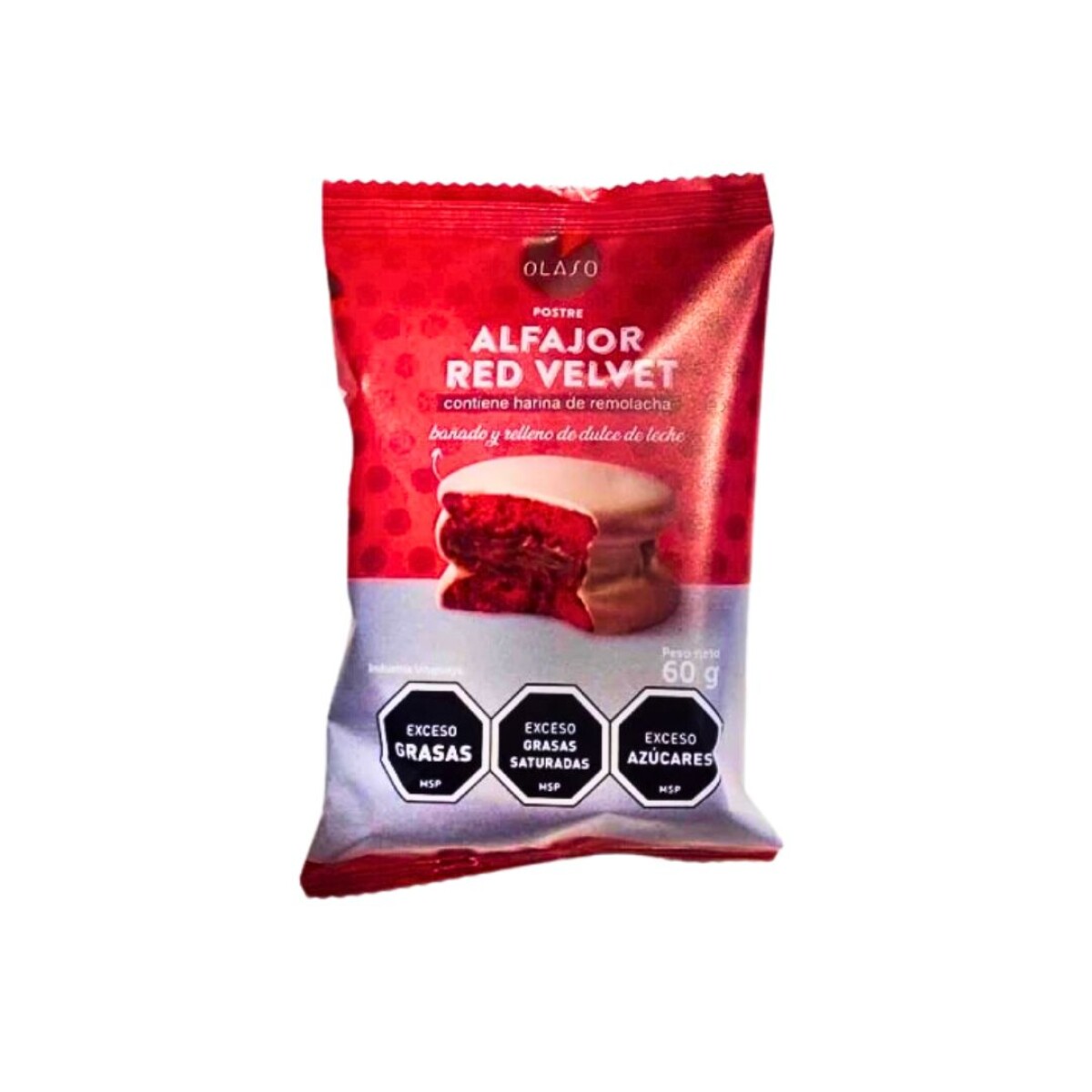 Alfajor Red Velvet - 1 ud. - 60 gr 