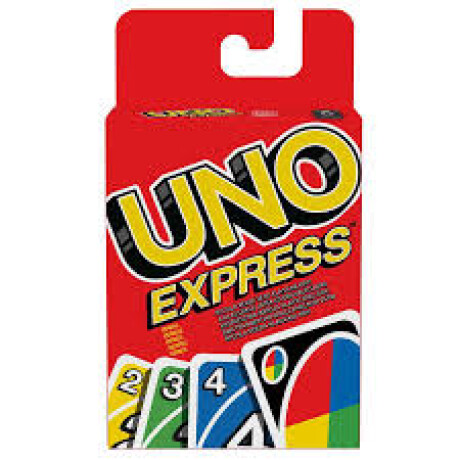 Uno Express Juego De Cartas Rápido Original Uno Express Juego De Cartas Rápido Original