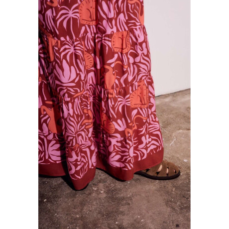 Falda Estampada Multi