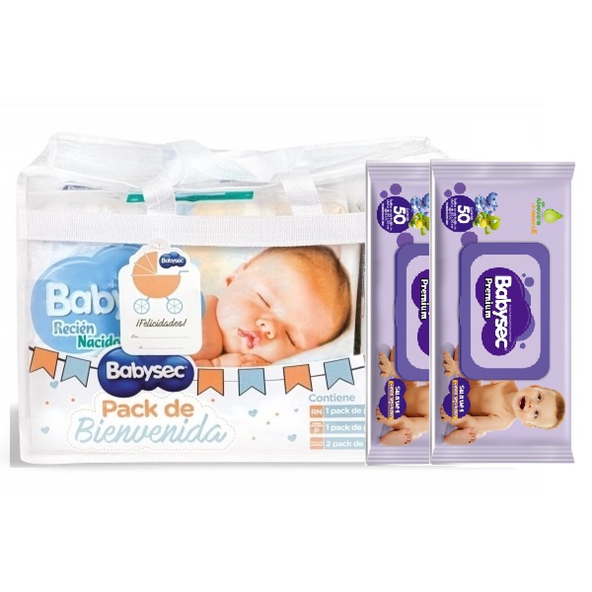 Pack De Bienvenida Babysec Recién Nacido — Farmacia El túnel