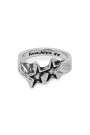 Twojeys Tilled Icon Ring Plata Plata
