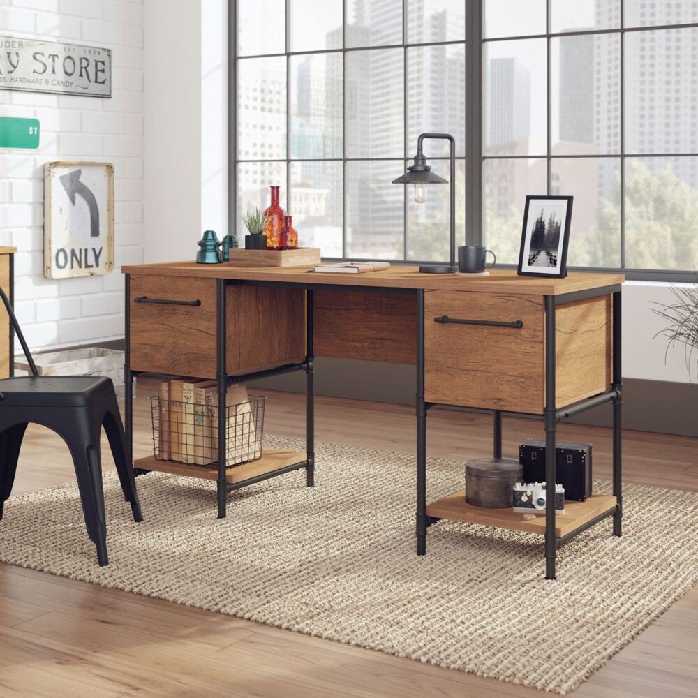 Escritorio - Sauder - Linea Iron City Escritorio - Sauder - Linea Iron City