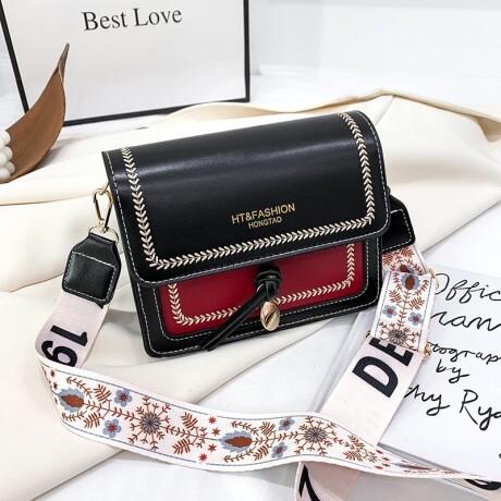 Cartera De Dama Estilo Indie Negra