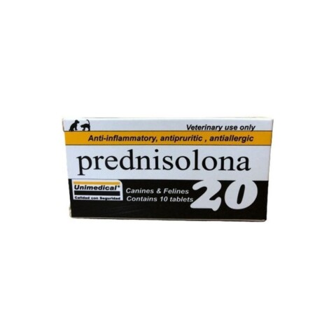 PREDNISOLONA 20 MG UNIDAD PREDNISOLONA 20 MG UNIDAD